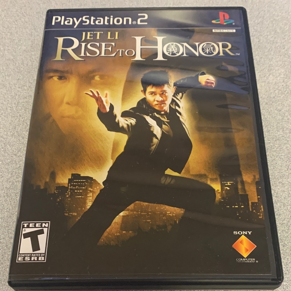 Sony PlayStation 2 Jet Li Rise to Honor PS2 Game - complete CIB